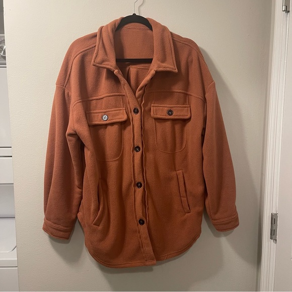 Fleece Shacket - Picture 2 of 4